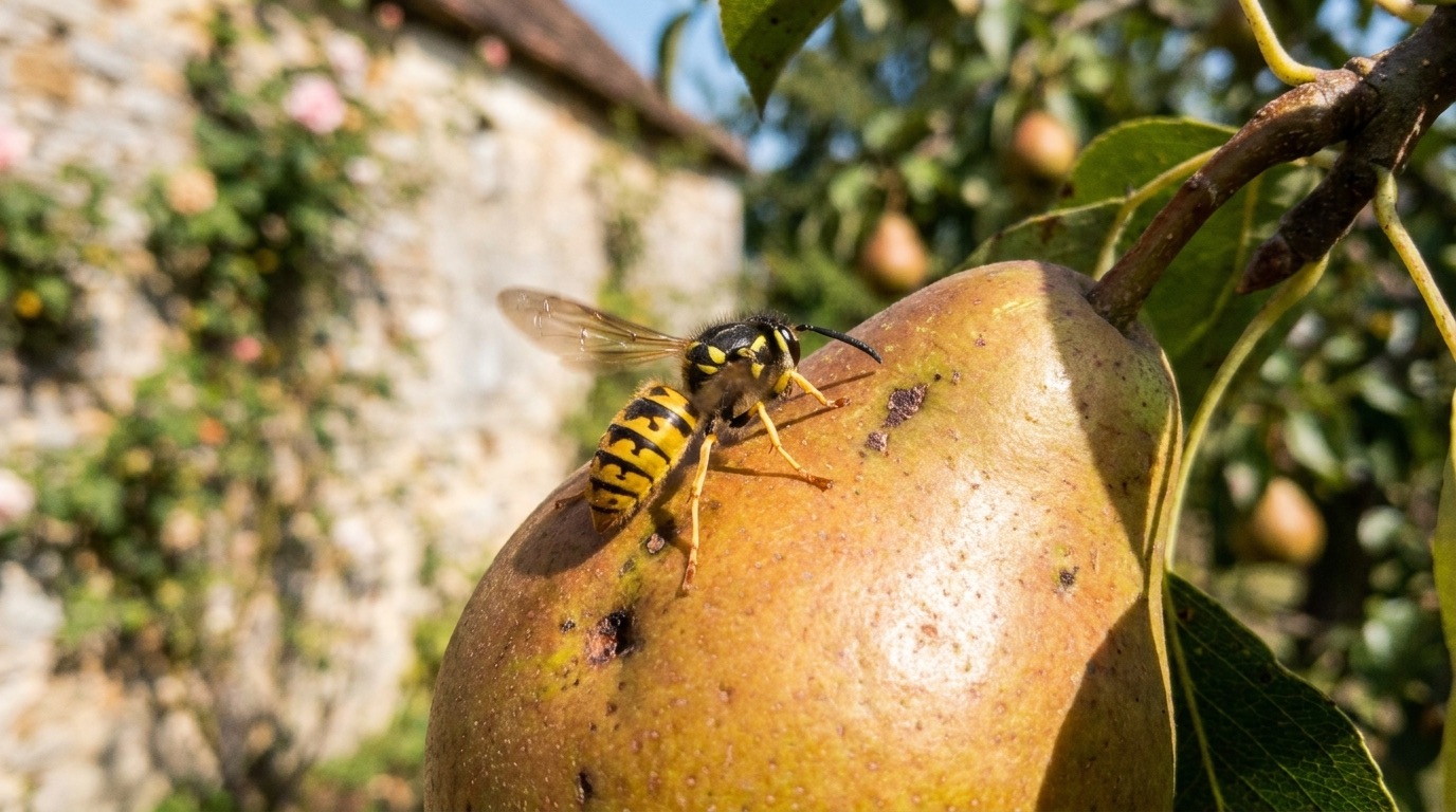 Guêpes — Vespula germanica, Vespula vulgaris