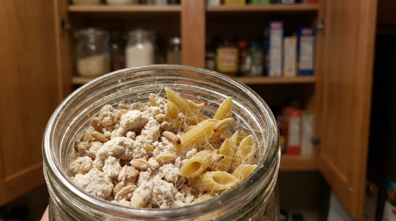 Mites alimentaires — Plodia interpunctella